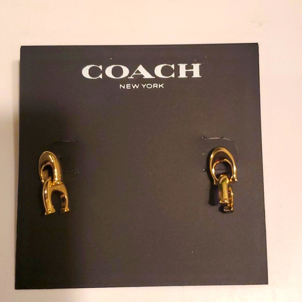 Coach earrings
